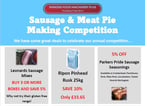 Sausage & Meat Pie Making Competition Offer