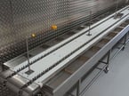 Bespoke stainless steel BBQ line conveyor