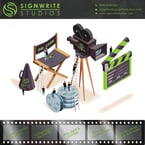 TV & Film Production Signs
