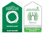 Certification - GreenTagCertTM GreenRate Level A and PHD Platinum HealthRATE