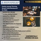 CFR-003Family-owned Thriving Greek Caf/Restaurant for Sale-Stirling Scotland