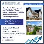 Rare Freehold Corporate Let Portfolio For Sale