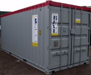 Dual tone new shipping container