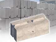 Vee Interlocking Concrete Blocks