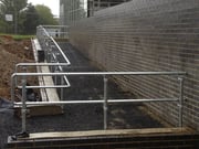 Galvanised Finish DDA Handrails