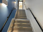 Wall Mounted Handrails, Powder Coated