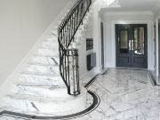 Bespoke Arabescato Marble Staircase