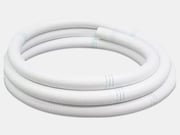 White PVC Sanitation Waste Hose