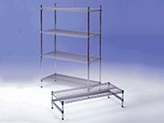 Silver Seal Powder Coated Wire Shelving System