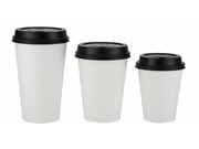 White Single Wall Hot Cups