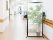 Clearview Freestanding Partition