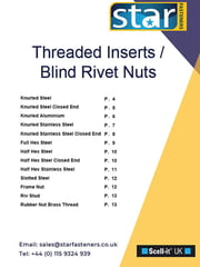Inserts / Rivet Nut Catalogue