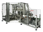 Packaging machine For trays
