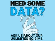 Unlimited 5G SIMs