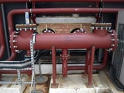 Red Metal Pipework