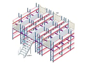 Multi Tier Shelving Systems