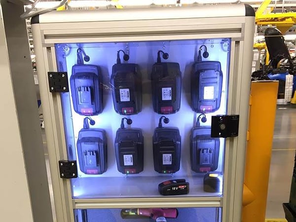Battery Charging Cabinets