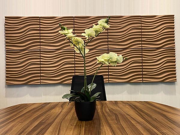 3D Acoustic Wall Panelling