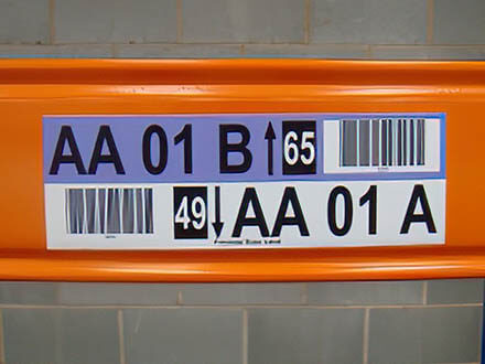 Racking Location Labels