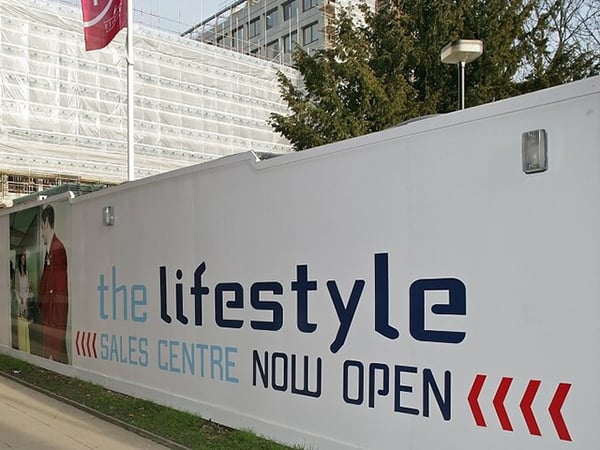 Printed Hoarding Display Panels