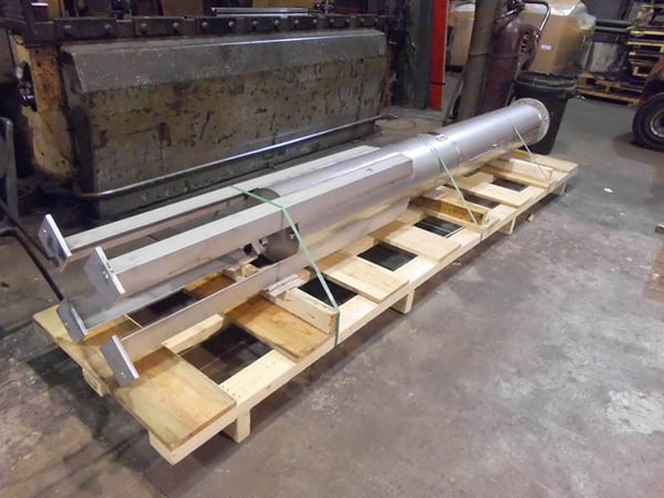 All Stainless Steel Silencer with a 90 Outlet