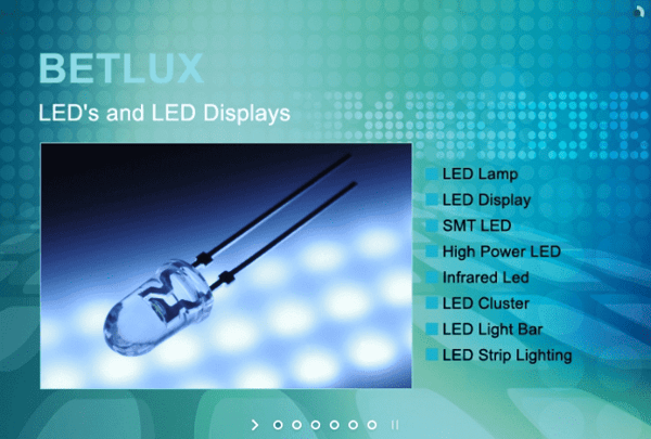 BETLUX - LED's & LED Displays