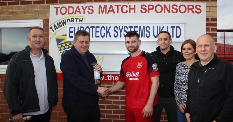 Euroteck Systems UK Ltd Sponsors Tamworth FC Match
