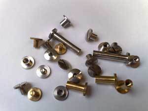 Premium Binding Screws Brass/Nickel