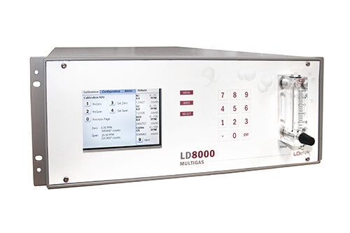 LD8000 MultiGas Trace Impurities Analyzer