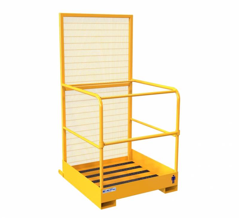 CONTACTS FORKLIFT CAGE STANDS THE TEST OF TIME 
