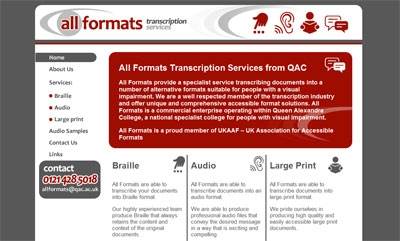 Main image for All Formats Transcription Services