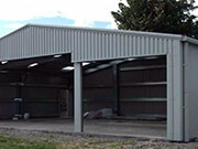 MiracleLite hangar with removable mullions
