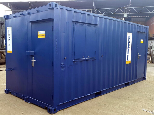 20ft office from portable hire fleet