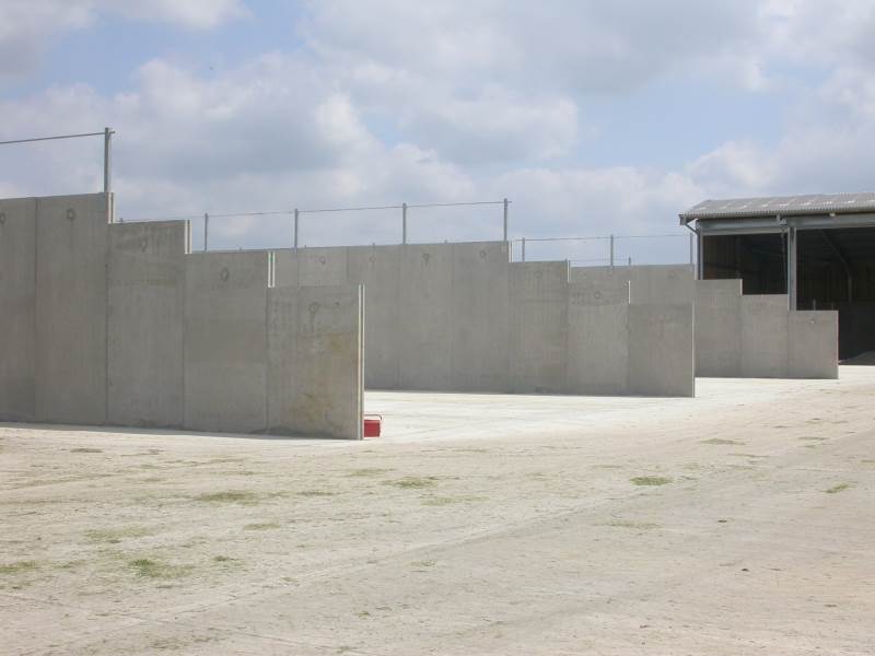Anaerobic Digestion Plant Silage Clamp Walls