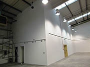 Jumbo Partition 7.7m high by 28m long