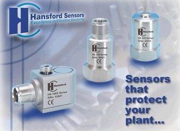 A range of items of vibration monitoring equipment