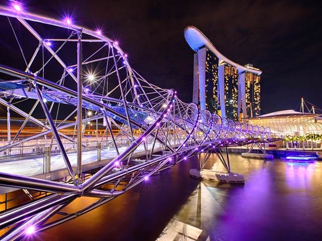 Marina Bay Bridge Singapore A4-80 Bolts and Nuts