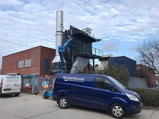 New Abatement Plant Installation by Lhrfilter Ltd
