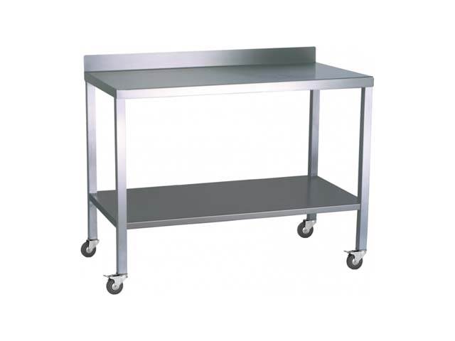 Mobile Stainless Steel Tables