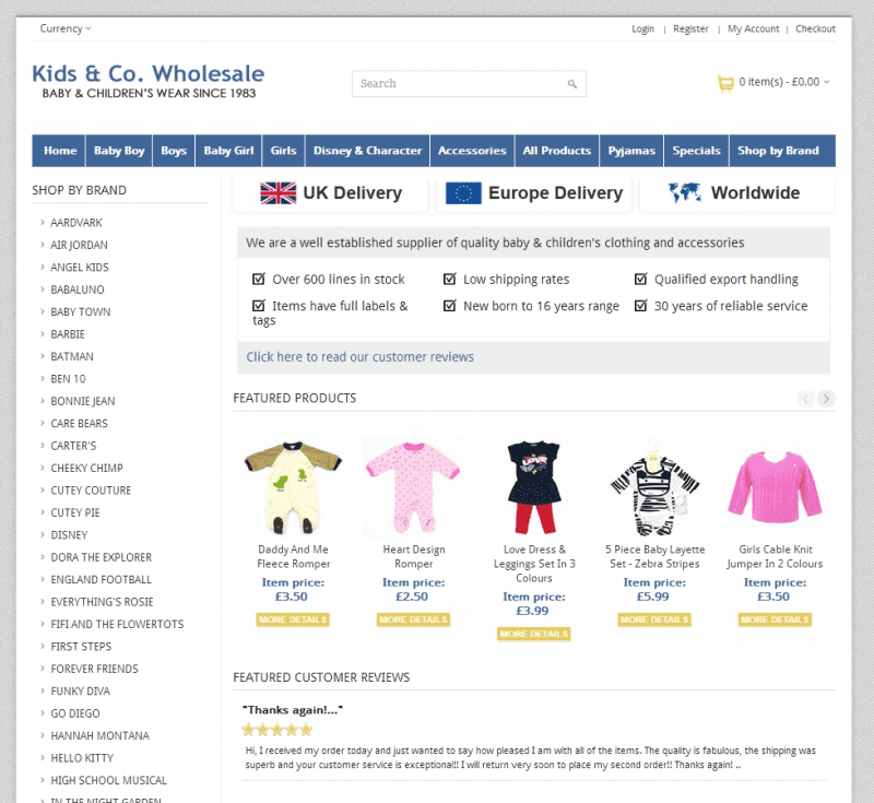 Main image for Kids & Co. Wholesale