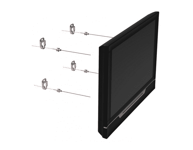 Vision TM-LCD Techmount Flat-panel Wall Mount