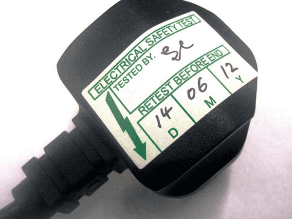 Electrical Test Labels