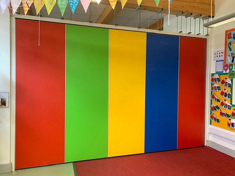 Acoustic Moveable Partitions and their role in Schools 