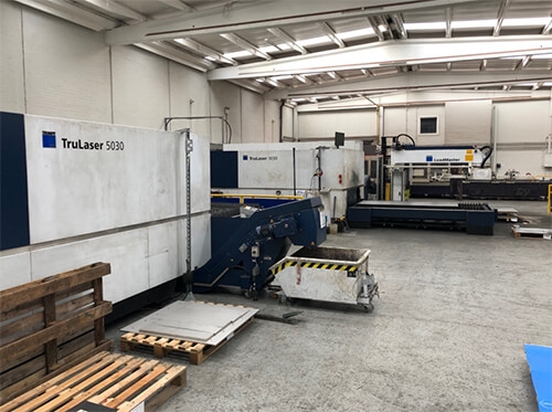 Our Investment in the latest Fibre Optic Laser cutting technology