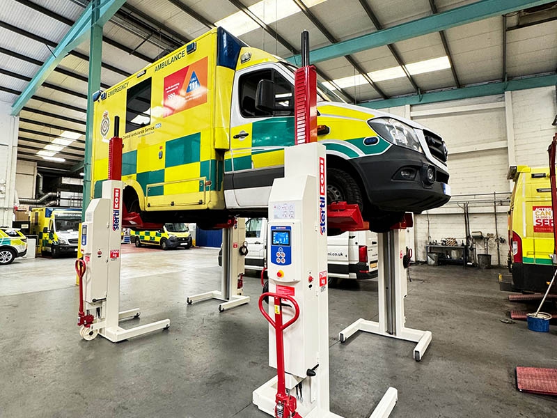 SOUTH CENTRAL FLEET SERVICES ENHANCES LIFTING OPERATIONS WITH STERTIL-KONI.