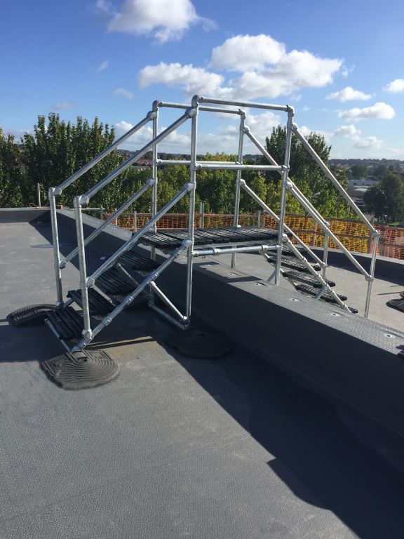 PROVIDING SAFE ACCESS ON ROOFTOPS