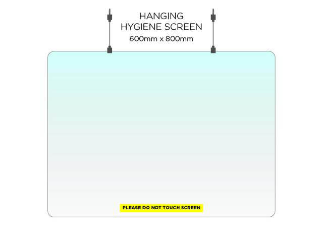 Hanging Hygiene Screen