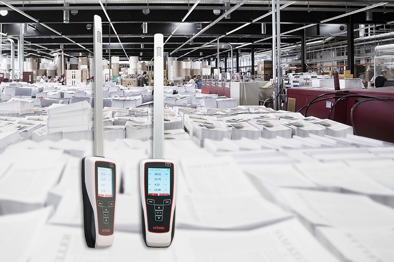 HP-GTS  HANDHELD MEASURING INSTRUMENT FOR THE PAPER AND TEXTILE INDUSTRIES