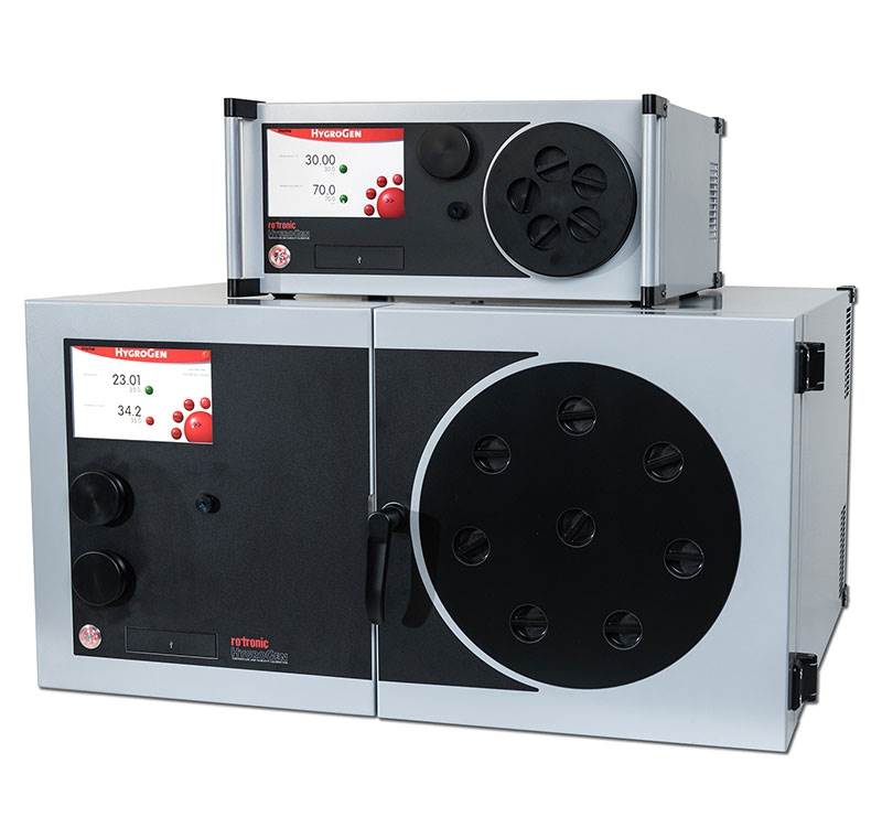 The highly regarded Rotronic HygroGen2 temperature and humidity generator