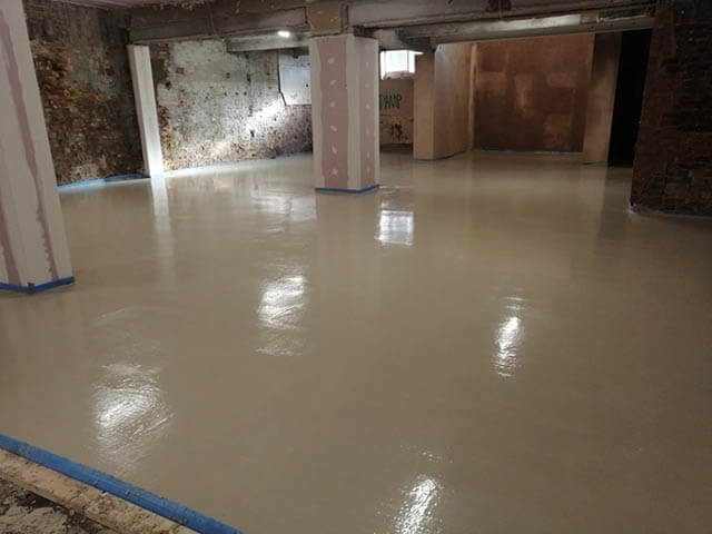 Liquid Screed - After